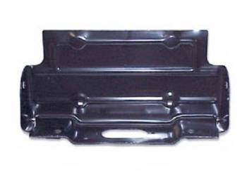 H&H Classic Parts - Rear License Plate Bracket Black - Image 1