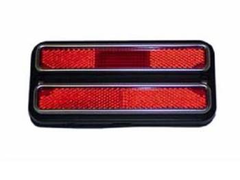 H&H Classic Parts - Side Marker Light Red with Trim - Image 1