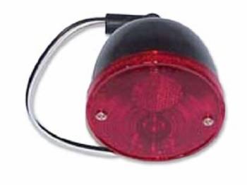 H&H Classic Parts - Taillight Assembly Black - Image 1