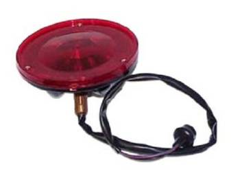 H&H Classic Parts - Taillight Assembly Black - Image 1