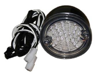 United Pacific - LED Clear LED Taillight Assembly (Black) - Image 1