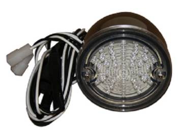 United Pacific - LED Clear LED Taillight Assembly (Stainless) - Image 1