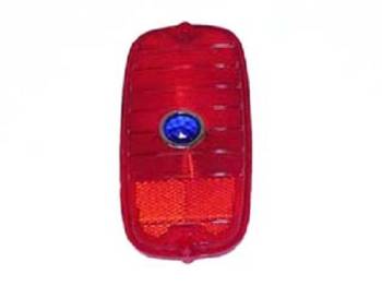 H&H Classic Parts - Taillight Lens with Blue Dots - Image 1