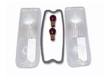 H&H Classic Parts - Clear Taillight Lens Kit - Image 1