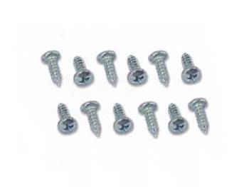 East Coast Reproductions - Wire Harness Sill Cover Screw Set - Image 1