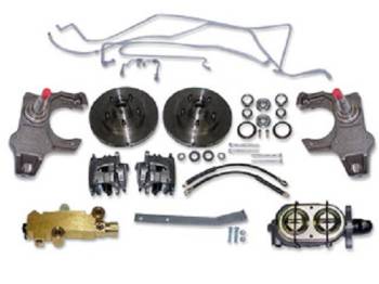 H&H Classic Parts - Disc Brake Conversion Kit with Manual Disc Brakes & Drop SPindles - Image 1