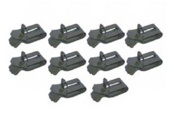 East Coast Reproductions - Inner Fender Wire Clips (Green) - Image 1