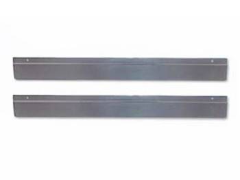 Rear Wire Harness Sill Covers | 1955-57 Fullsize Chevy Car | Golden Star Classic Auto Parts | 1444