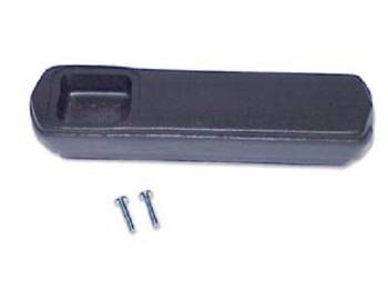 H&H Classic Parts - Rear Bench Arm Rest Black RH - Image 1