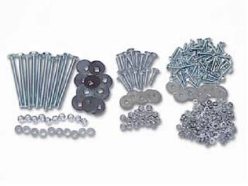 Counterpart Automotive - Steel Bed Bolt Kit for Wood Floors - Image 1