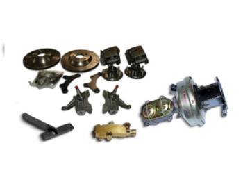H&H Classic Parts - Disc Brake Conversion Kit (13" Cross Drilled Rotors) - Image 1
