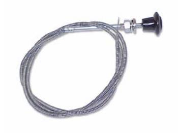 H&H Classic Parts - Choke Cable (Black) - Image 1