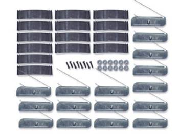H&H Classic Parts - Complete Lower Molding Clip Set - Image 1