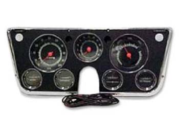 Complete Dash Cluster Set | 1969-72 Chevy or GMC Truck | Counterpart Automotive | 6917