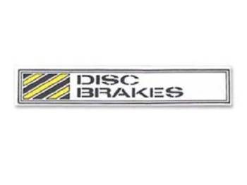 Jim Osborn Reproductions - Disc Brake Tailgate Decal - Image 1