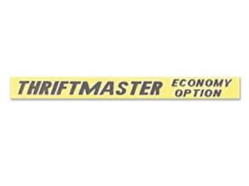 Jim Osborn Reproductions - ThriftMaster Economy Valve Covers Decal - Image 1