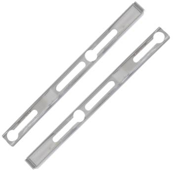 H&H Classic Parts - Heater Firewall Plate Retainers Chrome - Image 1