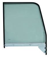 Glass - Door Glass Assemblies - H&H Classic Parts - Black Window Frame with Tinted Glass LH
