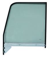 Glass - Door Glass Assemblies - H&H Classic Parts - Black Window Frame with Tinted Glass RH