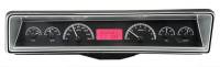 Classic Nova & Chevy II Parts - Dakota Digital - Dakota Digital VHX Gauge System Black Alloy Red