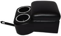 Classic Consoles - Bench Seat Shorty Console Black - Image 3