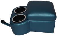 Classic Consoles - Bench Seat Shorty Console Bright Blue - Image 3