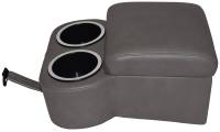 Classic Consoles - Bench Seat Shorty Console Gray - Image 2