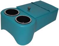 Classic Impala, Belair, & Biscayne Parts - Classic Consoles - Trans Hump Console Turquoise