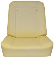 Seat Parts - Economy Seat Foam - PUI (Parts Unlimited Inc.) - Economy Bucket Seat Foam (Does One Seat)