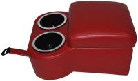 Classic Consoles - Bench Seat Shorty Console Red - Image 2