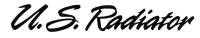 US Radiator - Radiators - Stock Radiators