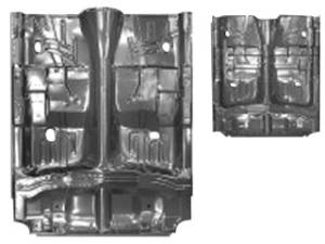 Classic Impala, Belair, & Biscayne Parts - Sheet Metal Body Panels - Floor Pan Assemblies