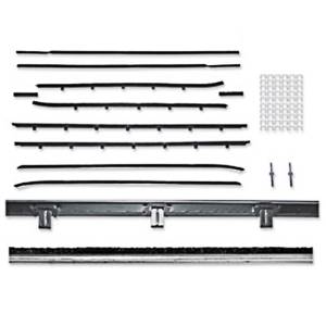 Classic Impala, Belair, & Biscayne Parts - Weatherstripping & Rubber Parts - Window Felt Kits