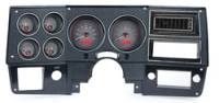 Classic Chevy & GMC Truck Parts - Dakota Digital - Dakota Digital VHX Gauge System Gauge System Carbon Fiber Red