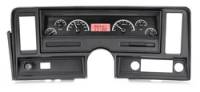 Classic Nova & Chevy II Parts - Dakota Digital - Dakota Digital VHX Gauge System Black Alloy Red