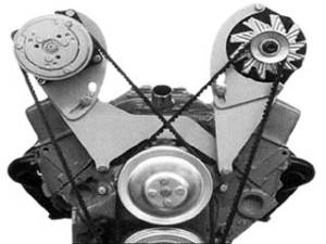 Engine & Transmission Parts - Engine Bracket Kits - Aftermarket AC Compressor Brackets