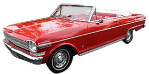 Classic Nova & Chevy II Parts - Convertible Top Parts