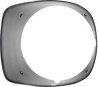 Headlight Parts - Headlight Bezels - OER (Original Equipment Reproduction) - Headlight Bezel Black LH