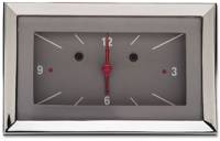 Classic Instruments Clock (Gray with Red/White Letters)
