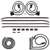 Classic Camaro Parts - H&H Classic Parts - Deluxe Weatherstrip Kit