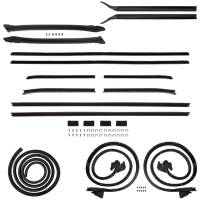 Classic Camaro Parts - H&H Classic Parts - Deluxe Weatherstrip Kit