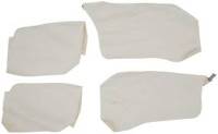 PUI (Parts Unlimited Inc.) - Rear Arm Rest Covers White