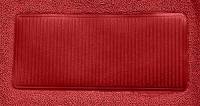 Red 80/20 Loop Carpet | 1964-67 Chevelle or Malibu | Auto Custom Carpet | 21346