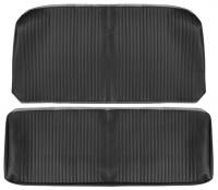 Rear Seat Covers Black