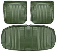 Front Seat Covers Dark Green