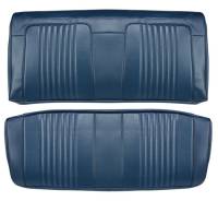 Rear Seat Covers Dark Blue