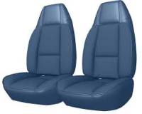 Front Seat Covers Blue