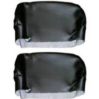 Headrest Covers Black