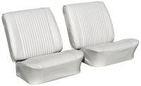 Front Seat Covers White