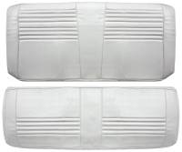 Rear Seat Covers White